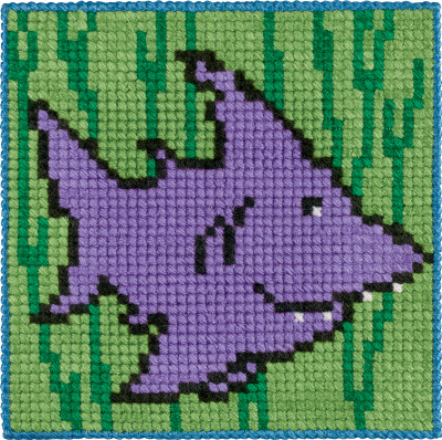 Shark - Canvas / Permin / 9363