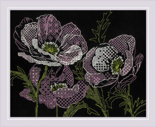 Lace Poppies / RIOLIS / RL1991