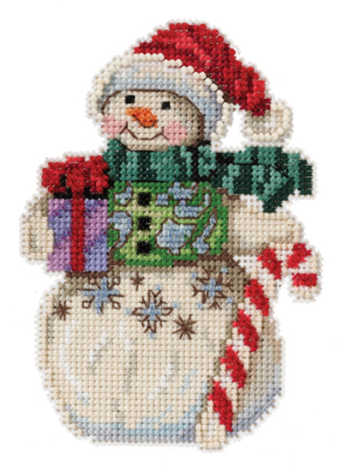Snowman with Candy Cane (2021) / Jim Shore / JS202116