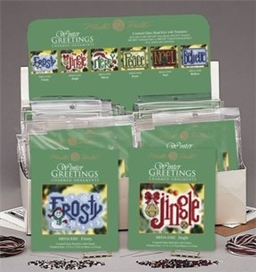 - Winter Greetings Charmed Ornament Kits 2008 / Mill Hill / MH168300