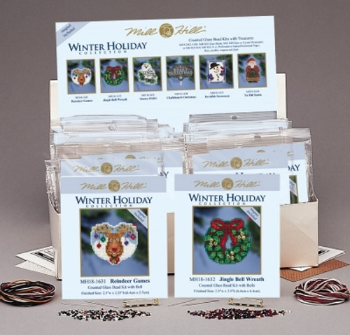-Winter Holiday Ornament Kits 2016 / Mill Hill / MH181630