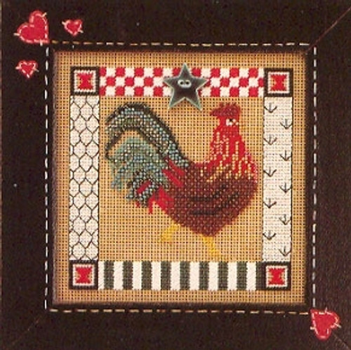 Folk Art Rooster (1998) / Mill Hill / MHCB104