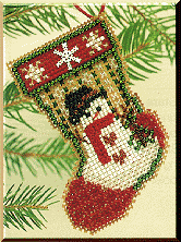 Snowman Stocking (1997) / Mill Hill / MHCS4