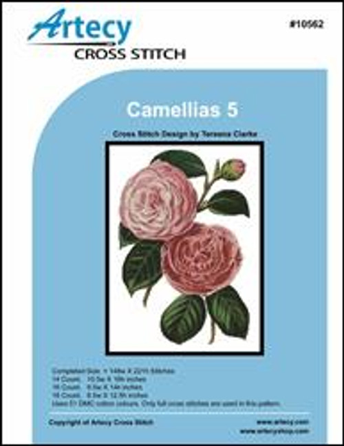Camellias 5 - #10562 / Artecy Cross Stitch