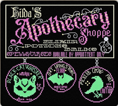 Apothecary - Halloween 2025 / Alessandra Adelaide Needleworks