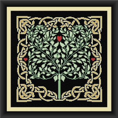Celtic Tree / Alessandra Adelaide Needleworks