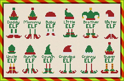 Elf Family - 2024 Christmas Collection / Alessandra Adelaide Needleworks