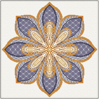 Fiore Delle Speranze Flower Of Hopes / Alessandra Adelaide Needleworks