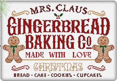 Gingerbread Baking Co / Alessandra Adelaide Needleworks