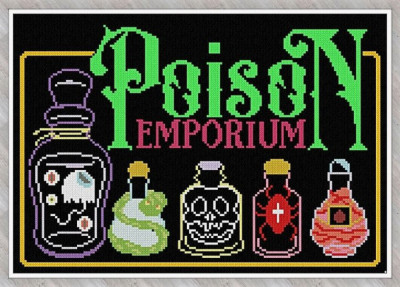 Poison Emporium - 2025 Halloween Collection / Alessandra Adelaide Needleworks