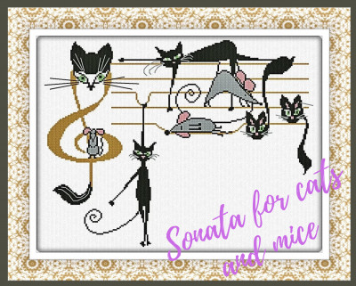 Sonata For Cats & Mice / Alessandra Adelaide Needleworks