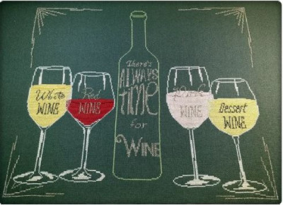 Time For Wine / Alessandra Adelaide Needleworks