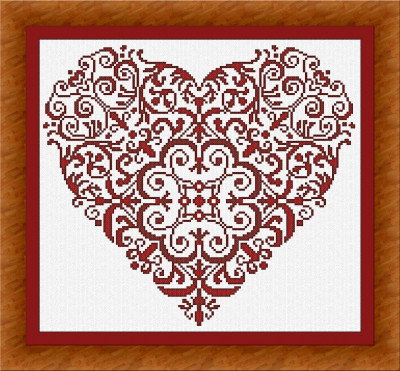 Victorian Heart / Alessandra Adelaide Needleworks