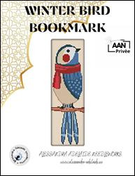 Winter Bird Bookmark / Alessandra Adelaide Needleworks