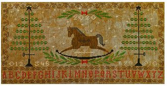 Rocking Horse Holiday Sampler / Artful Offerings