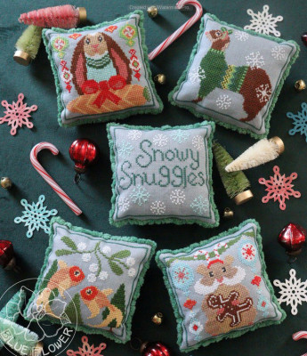 Snowy Snuggles Scrapbook  / Blue Flower, The