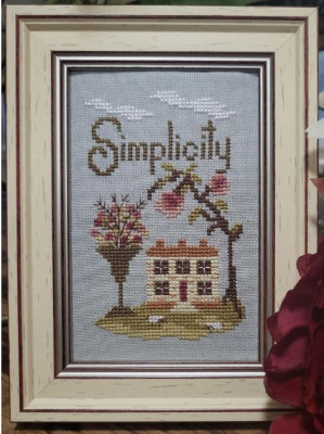 Words Of Wisdom - Simplicity / By the Bay Needleart