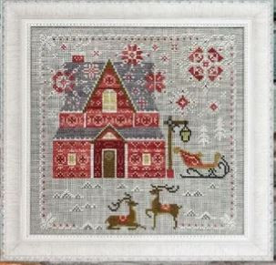 Santa'S House (1/12) - Fabulous House Series / Cottage Garden Samplings