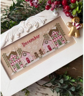 December Mini Village - Monthly Mini Village Series (12/12) / Country Cottage Needleworks