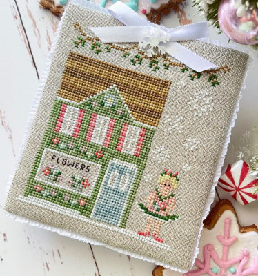 Dew Drop'S Flower Shop (10/11) - Nutcracker Village / Country Cottage Needleworks