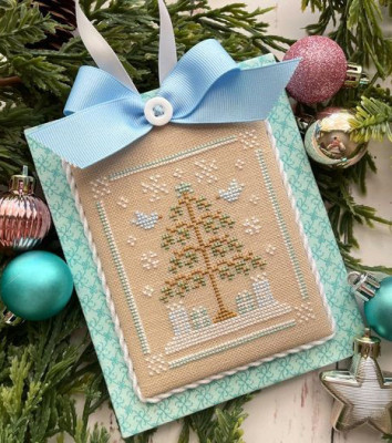 Frosty Christmas (8/12) - Pastel Collection Ornaments / Country Cottage Needleworks