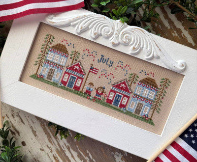 July Mini Village - Monthly Mini Village Series (7/12) / Country Cottage Needleworks