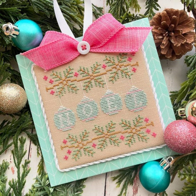 Noel Ornaments (12/12) - Pastel Collection Ornaments / Country Cottage Needleworks