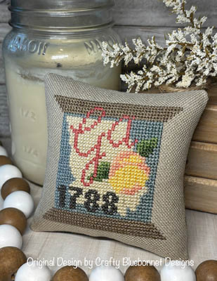 Georgia State Spool / Crafty Bluebonnet Designs