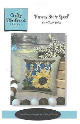Kansas State Spool / Crafty Bluebonnet Designs