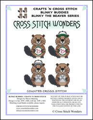 Blinky The Beaver Buddies - Crafts And Cross Stitch / Cross Stitch Wonders