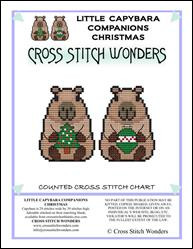 Capybara Companions - Christmas / Cross Stitch Wonders