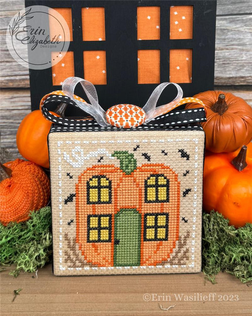 Halloween Block Party - Pumpkin House / Erin Elizabeth Designs