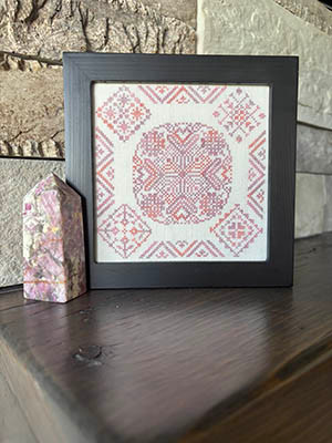 Birthstone Quaker Series - Tranquil Tourmaline / From The Heart Needleart