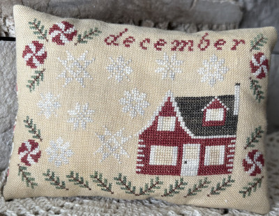 December Cottage / From The Heart Needleart