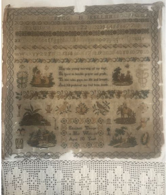 Elizabeth Thorpe 1850 / From The Heart Needleart
