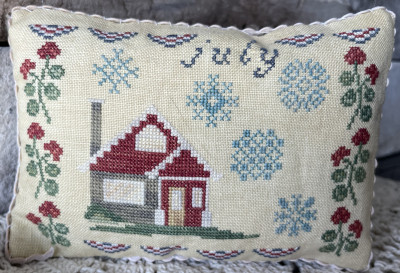 July Cottage / From The Heart Needleart
