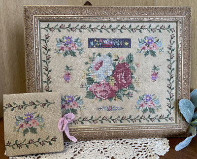 Rose Garden Sampler / From The Heart Needleart