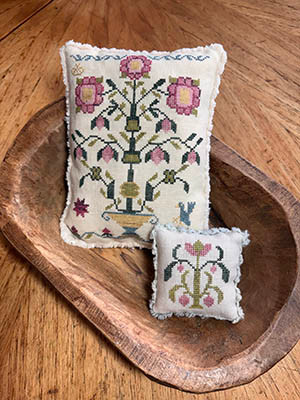 Sarah's Flower Basket / From The Heart Needleart