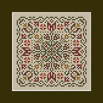 Emily's Garden Square / Happiness Is Heartmade