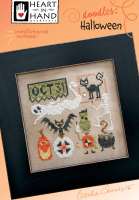 Doodles: Halloween / Heart In Hand Needleart