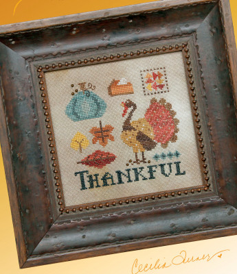 Doodles: Thanksgiving / Heart In Hand Needleart