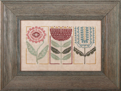 Floral Etchings / Heart In Hand Needleart