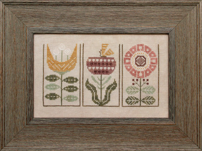 Floral Etchings 2 / Heart In Hand Needleart