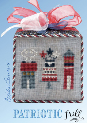 Patriotic Frill / Heart In Hand Needleart