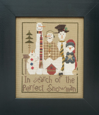 Perfect Snowman / Heart In Hand Needleart