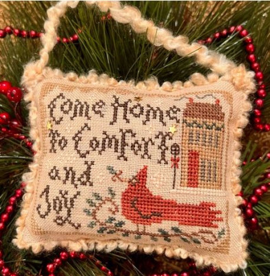 Come Home...Sampler Ornament - 2022 Annual Christmas Ornament / Homespun Elegance Ltd