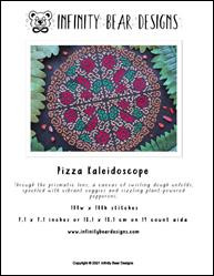 Pizza Kaleidoscope / Infinity Bear Designs