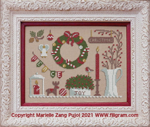 Green Christmas / Filigram