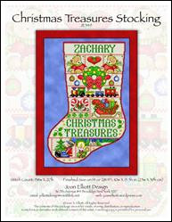 Christmas Treasures Stocking / Joan Elliott