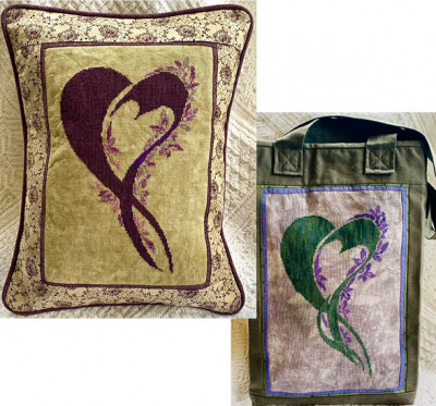 Heart & Flowers (2 Color Versions) / Keslyn's